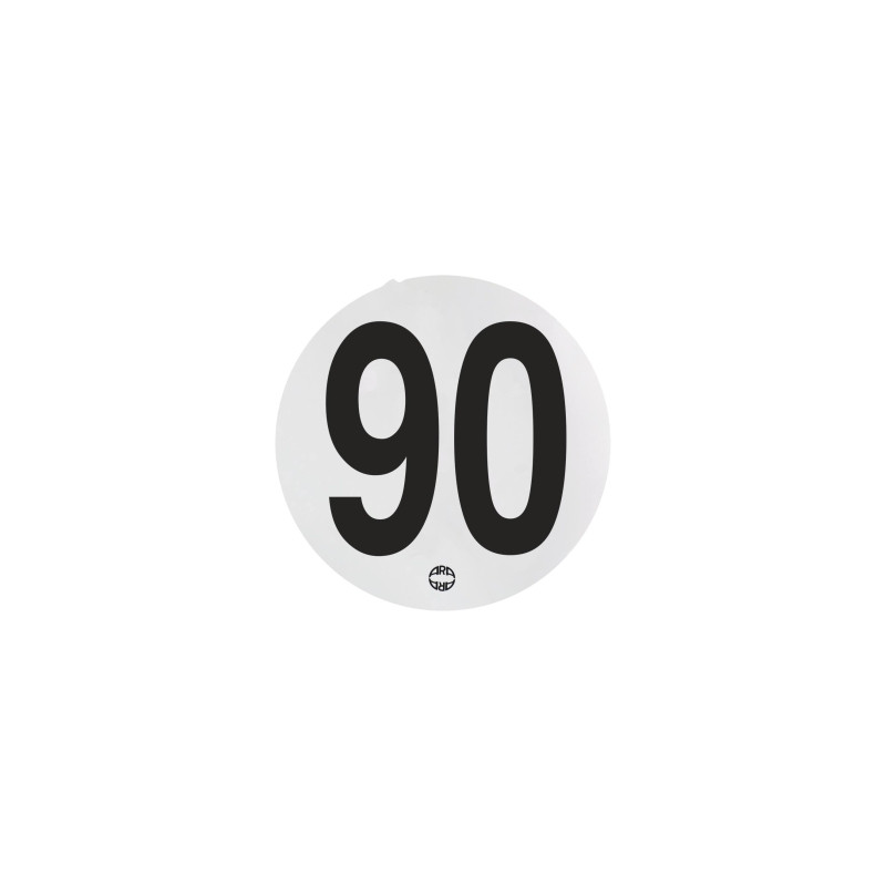 DISQUE ADHÉSIF DE LIMITATION DE VITESSE 90 KM/H