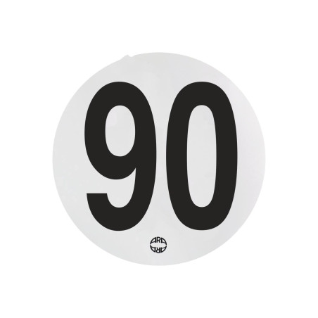DISQUE ADHÉSIF DE LIMITATION DE VITESSE 90 KM/H
