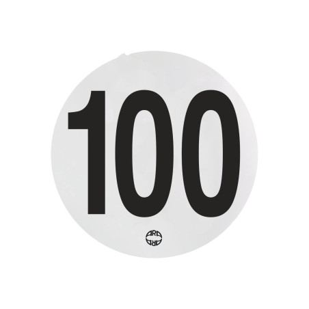 DISQUE ADHÉSIF DE LIMITATION DE VITESSE 100 KM/H