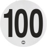DISQUE ADHÉSIF DE LIMITATION DE VITESSE 100 KM/H