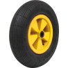 ROUE INCREVABLE 400X100MM - ALÉSAGE 20MM - MOYEU 75MM/150KG