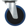 ROULETTE ZINGUÉE JANTE NYLON PIVOTANTE 125MM/150KG