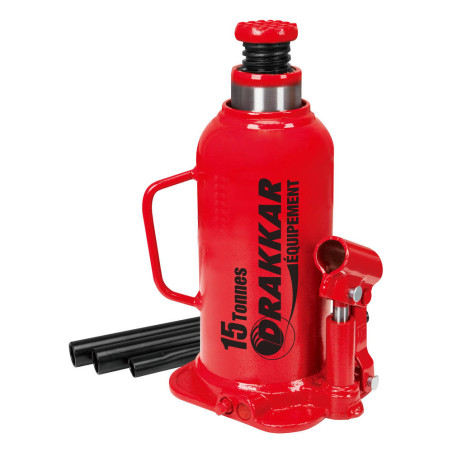 Cric bouteille hydraulique Drakkar 15T_ref SOD13015