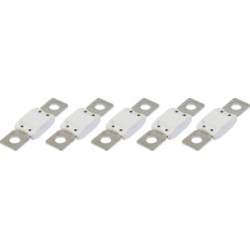 5 FUSIBLES ENFICHABLES MEGA SERIE 60 32V/175A BLANC - D.8MM