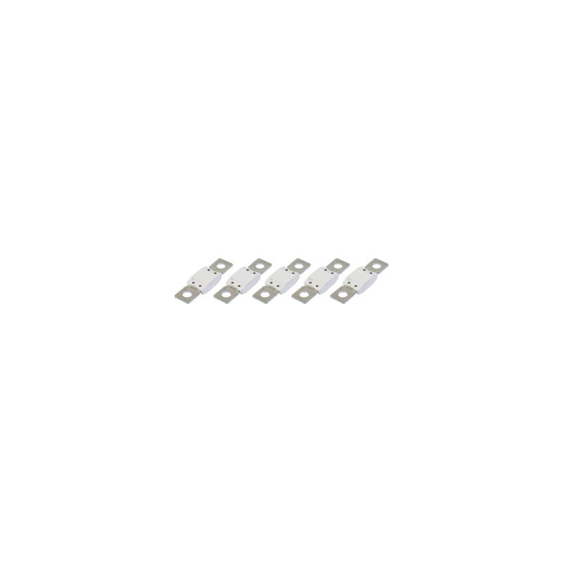 5 FUSIBLES ENFICHABLES MEGA SERIE 60 32V/175A BLANC - D.8MM