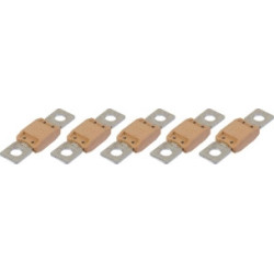 5 FUSIBLES ENFICHABLES MEGA SERIE 60 32V/225A BEIGE - D.8MM