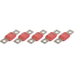 5 FUSIBLES ENFICHABLES MEGA SERIE 60 32V/250A ROSE - D.8MM