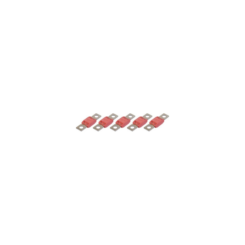 5 FUSIBLES ENFICHABLES MEGA SERIE 60 32V/250A ROSE - D.8MM