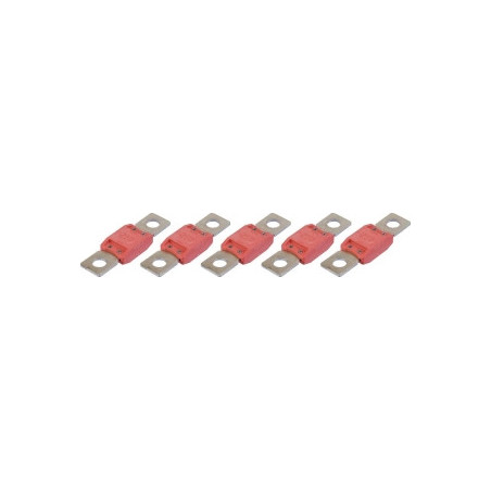 5 FUSIBLES ENFICHABLES MEGA SERIE 60 32V/250A ROSE - D.8MM