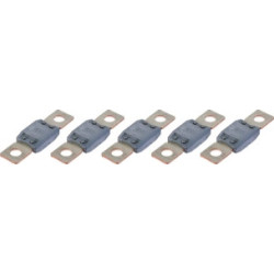 5 FUSIBLES ENFICHABLES MEGA SERIE 60 32V/300A NOIR - D.8MM