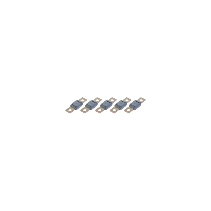 5 FUSIBLES ENFICHABLES MEGA SERIE 60 32V/300A NOIR - D.8MM