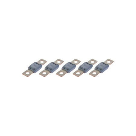 5 FUSIBLES ENFICHABLES MEGA SERIE 60 32V/300A NOIR - D.8MM