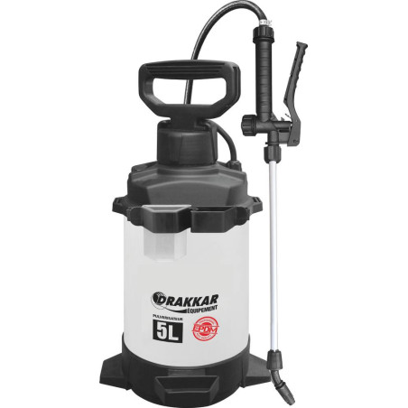 Pulvérisateur Drakkar 5L avec lance aluminium et joint EPDM_ref SOD18668