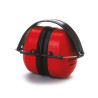casque antibruit pliable SINGER Safety rouge et noir_ref CASBRUIT
