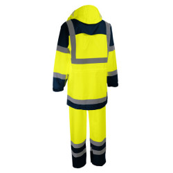 ensemble de pluie haute visibilité SINGER Safety jaune fluo-taille M_ref VILA-TM-1