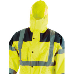 ensemble de pluie haute visibilité SINGER Safety jaune fluo-taille M_ref VILA-TM-4