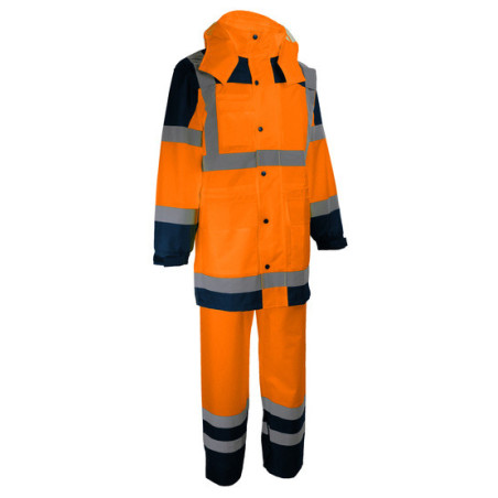 ensemble de pluie haute visibilité SINGER Safety orange-taille XL_ref VILA-TXL