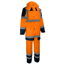 ensemble de pluie haute visibilité SINGER Safety orange-taille 2XL_ref VILA-T2XL
