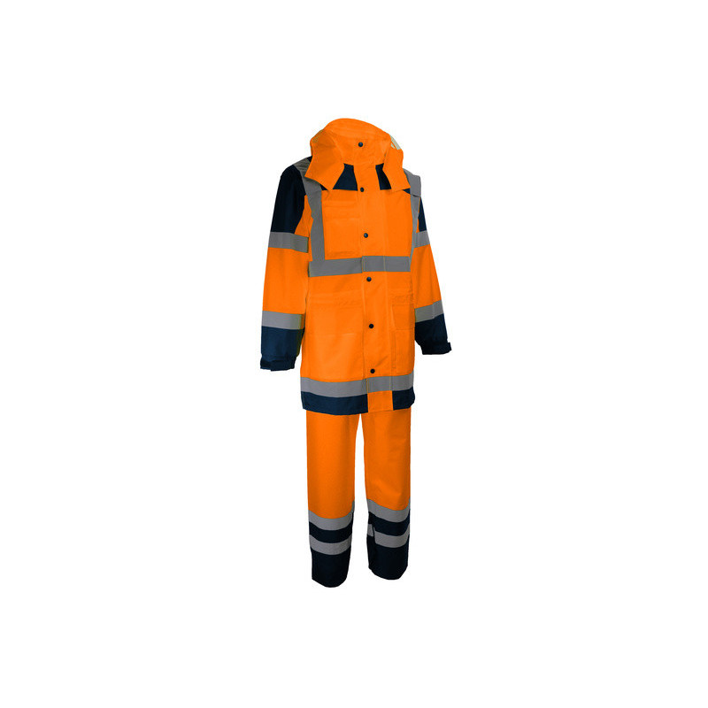 ensemble de pluie haute visibilité SINGER Safety orange-taille 2XL_ref VILA-T2XL