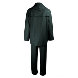 ensemble de pluie vert SINGER Safety veste et pantalon taille l_ref VPLWINDY-TL-3