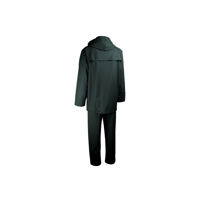 ensemble de pluie vert SINGER Safety veste et pantalon taille 2xl_ref VPLWINDY-T2XL
