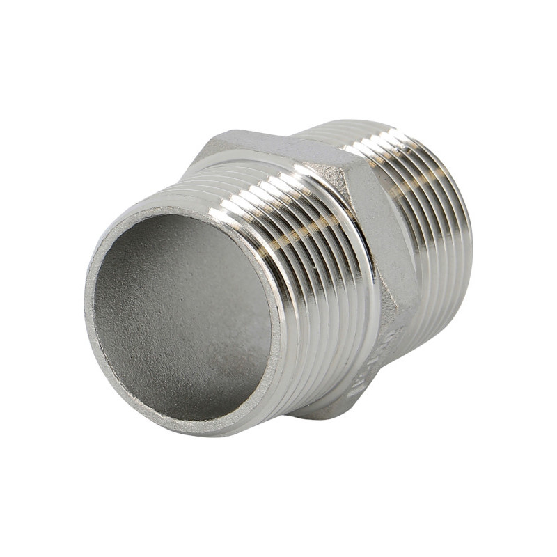 RACCORD INOX MAMELON HEXAGONAL 1/8" CLASS150 BSP