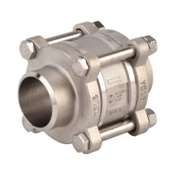 CLAPET NON RETOUR DISQUE À SOUDER BUTT WELDING BW ACS DN40