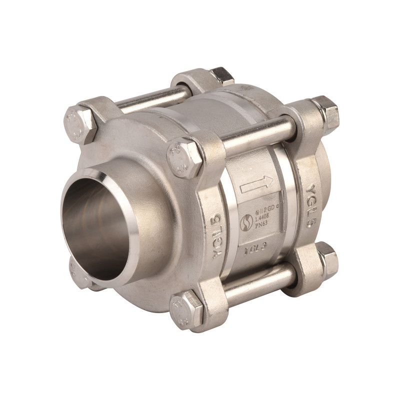 CLAPET NON RETOUR DISQUE À SOUDER BUTT WELDING BW ACS DN40