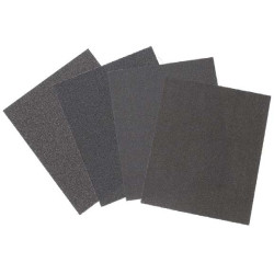 Papier abrasif ponçage à l’eau et à sec grain P600 SEA 230x280 mm_ref 301633