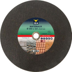 Disque à tronçonner PRO matériaux SEA Abrasifs Ø300 mm pour béton, brique et tuile_ref 704071