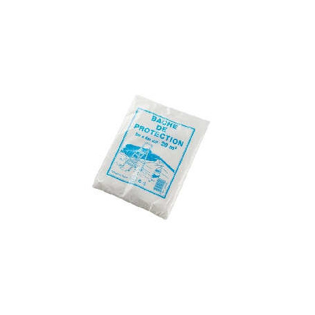 Bâche de protection multi-usage 4x3 m en polyéthylène SAVY_ref 4213001