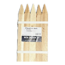 PIQUET BOIS 50CM