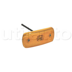 FEU LATÉRAL ORANGE AVEC CATADIOPTRE - 12/24 VOLTS - IP56