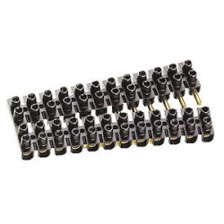 Barrette de connexion Suprem à broches 6 mm² noire LEGRAND_ref LEG034253