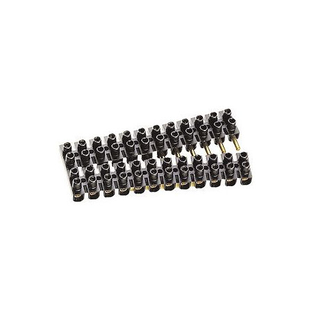 Barrette de connexion Suprem à broches 6 mm² noire LEGRAND_ref LEG034253