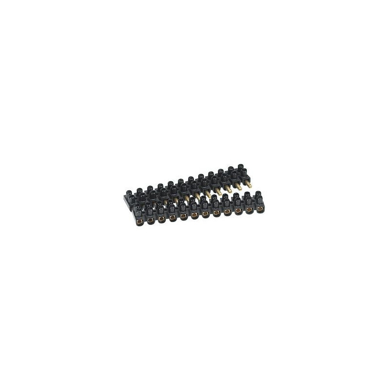 Barrette de connexion Suprem à broches 10 mm² noire LEGRAND_ref LEG034254