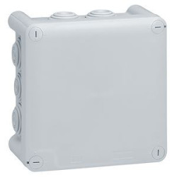 Boîte de dérivation étanche Plexo carrée 130x130x74 mm LEGRAND_ref LEG092032