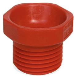 Écrou protège buse rouge RM Suttner PVC haute pression_ref 1069093