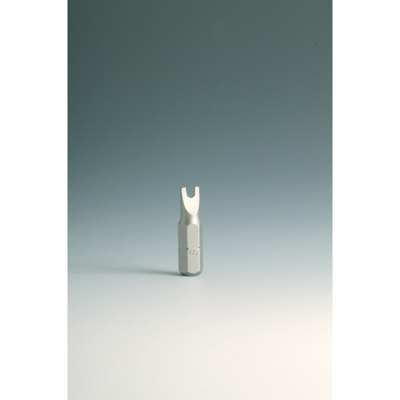 EMBOUT 1/4 SPANNER - T 10 - LONGUEUR 25MM