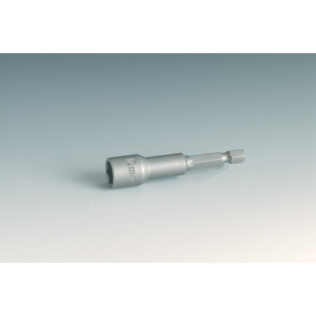 DOUILLE MAGNÉTIQUE 1/4" - T 6 - LONGUEUR 65MM