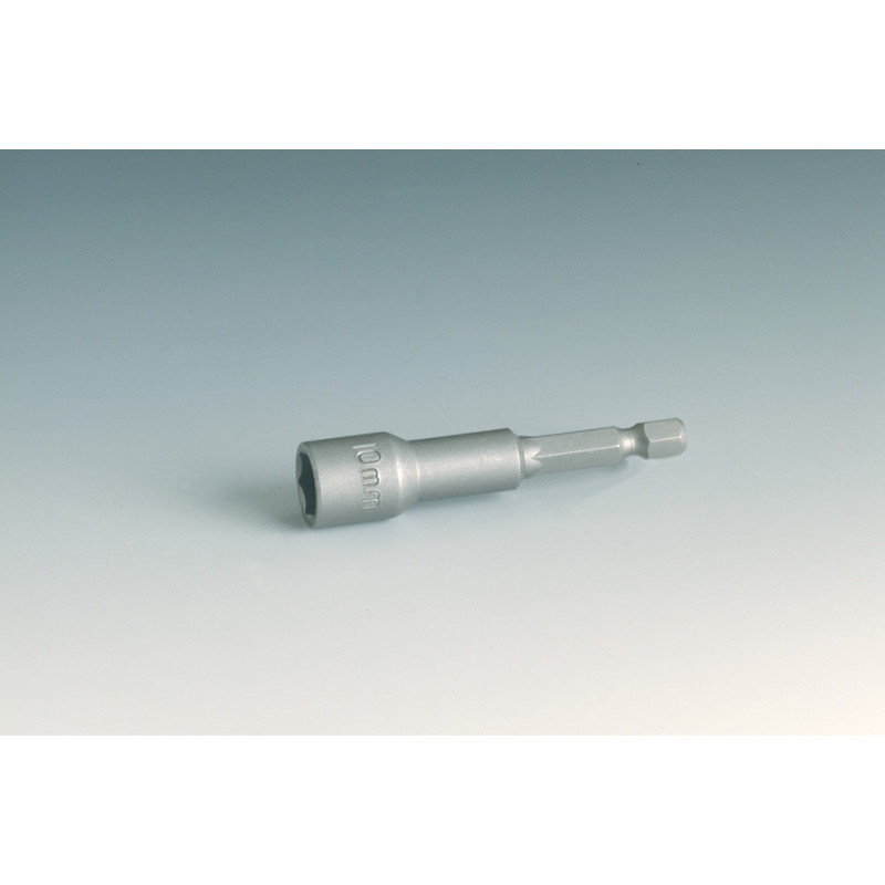 DOUILLE MAGNÉTIQUE 1/4" - T 7 - LONGUEUR 65MM