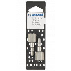 Embout fileté femelle BSPP G 3/8" PREVOST raccord inox_ref CRP+066102-1
