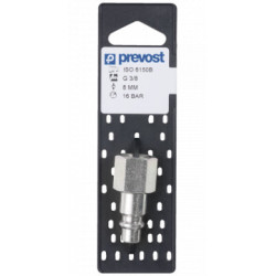 Embout fileté femelle BSPP G 3/8" PREVOST raccord inox_ref IRP086102-1