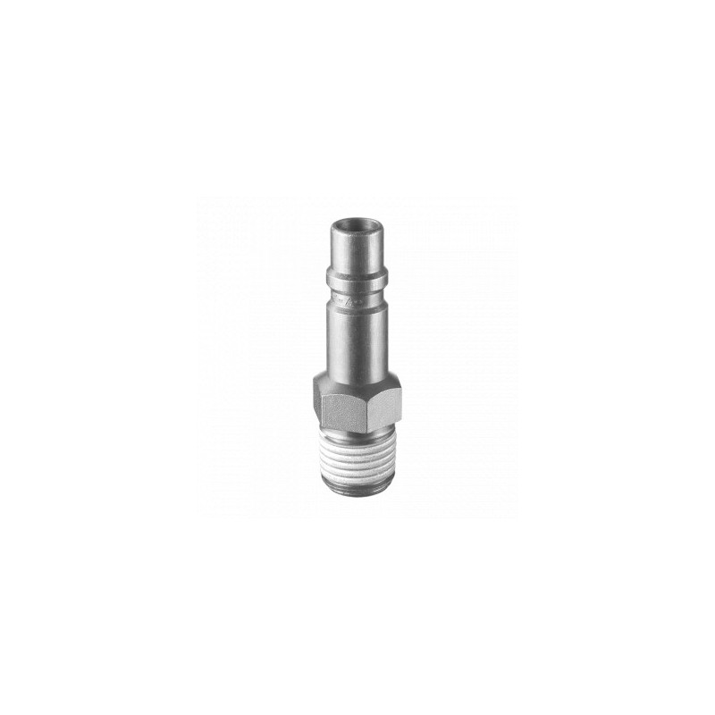 Embout fileté mâle BSPP R 1/2" PREVOST inox_ref IRP116153