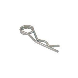 Goupille bêta double spires Ø7 mm PRAMAC acier zingué_ref WBT207