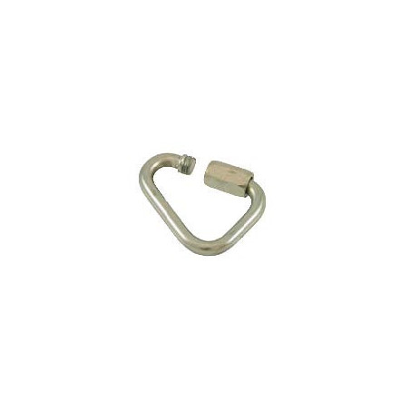 Maillon rapide delta Ø12 mm acier zingué PRAMAC_ref MDEA112