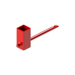 Clé ouverture bouche incendie avec crochet POK_ref 3145