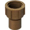 Demi raccord GFR POK Ø20mm femelle 1 pouce BSP bronze_ref 5571