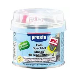 Mastic carrosserie 2K PRESTO sans styrène 1 kg_ref 443572