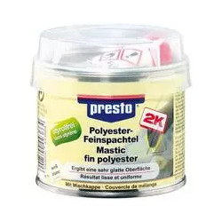 Mastic fin carrosserie PRESTO 2K sans styrène 1 kg_ref 443688